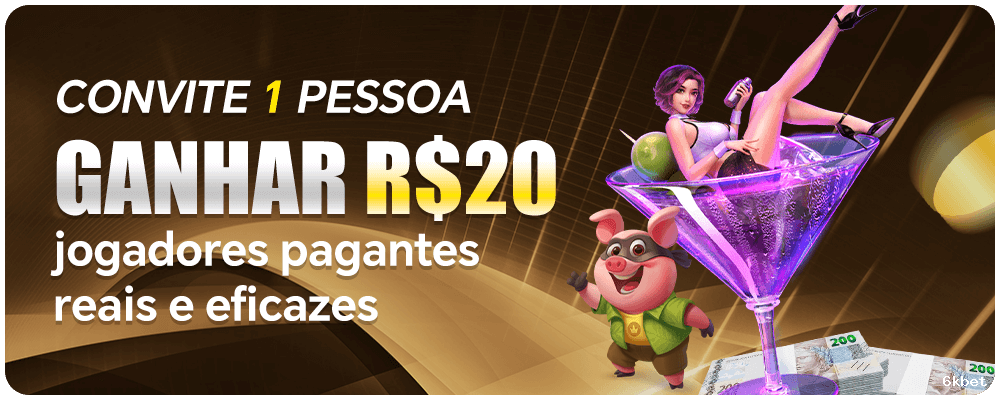 Imagem promocional dos ganhos da 6kbet